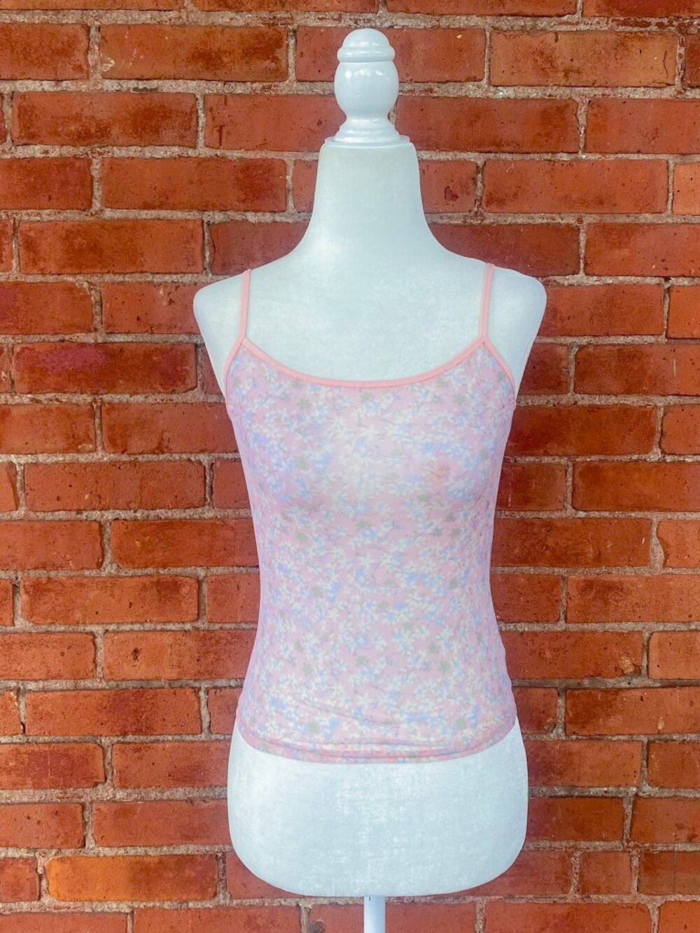 summery floral cami